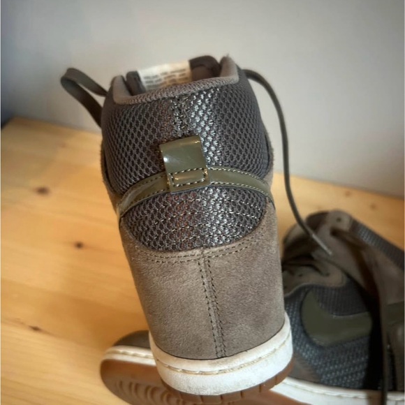 Nike Dunk Sky High top wedge olive green - Picture 5 of 7